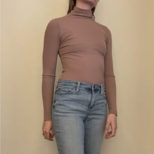 Nude Turtleneck